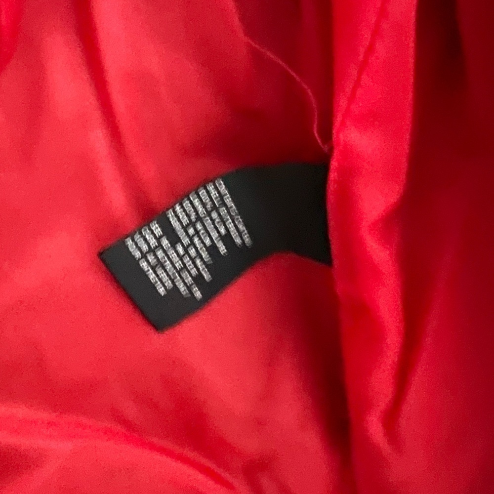 Vintage 90’s Kaotic Windbreaker jacket navy blue red yellow size medium M - Picture 5 of 6